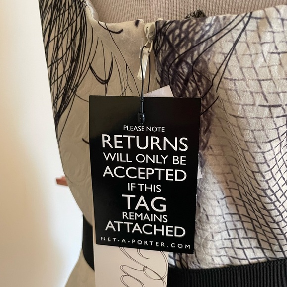 BNWT Lela Rose Silk Asymmetrical One Shoulder Cocktail Dress Size 14 - Picture 7 of 15